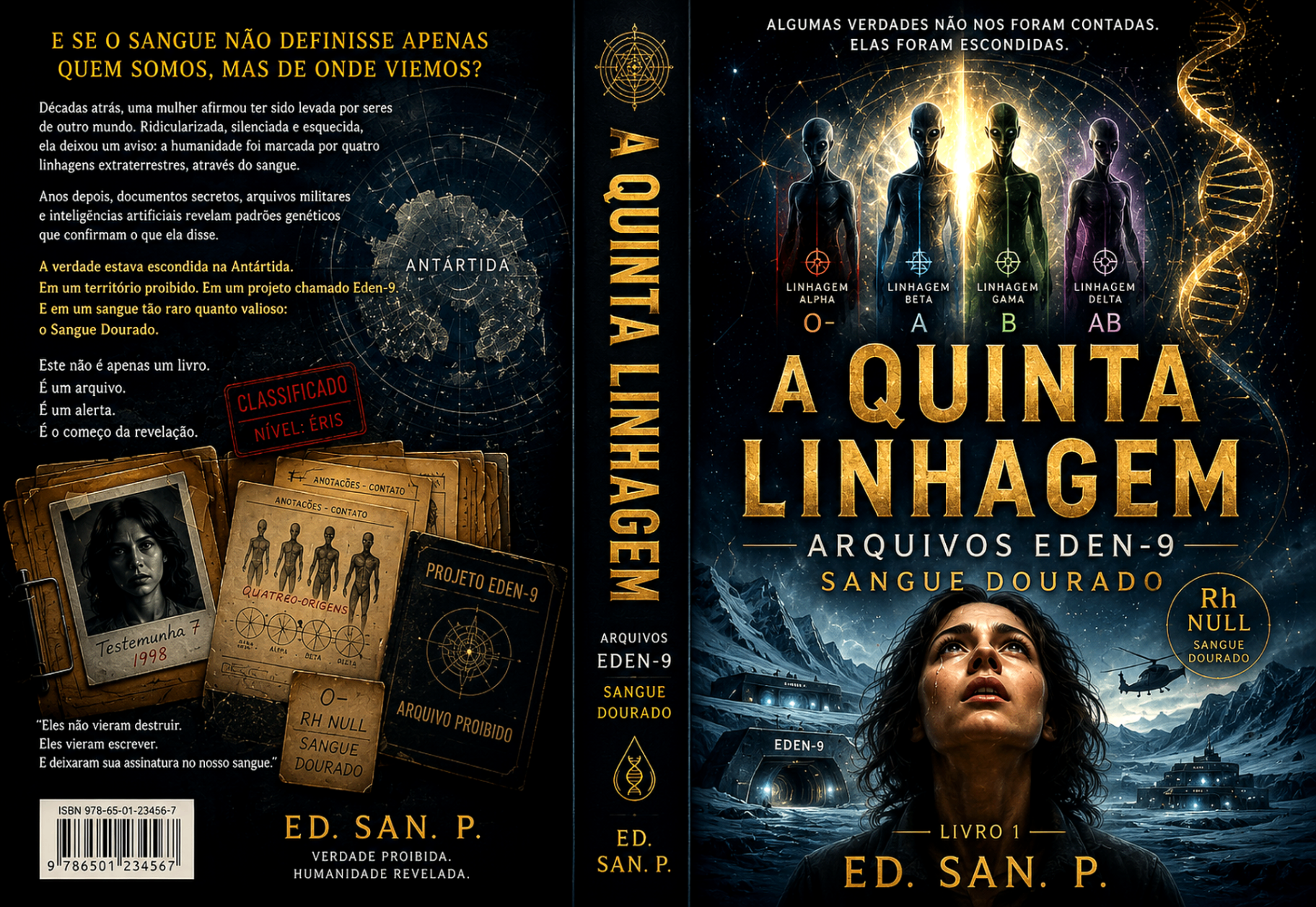 A Quinta Linhagem — Arquivos Eden-9